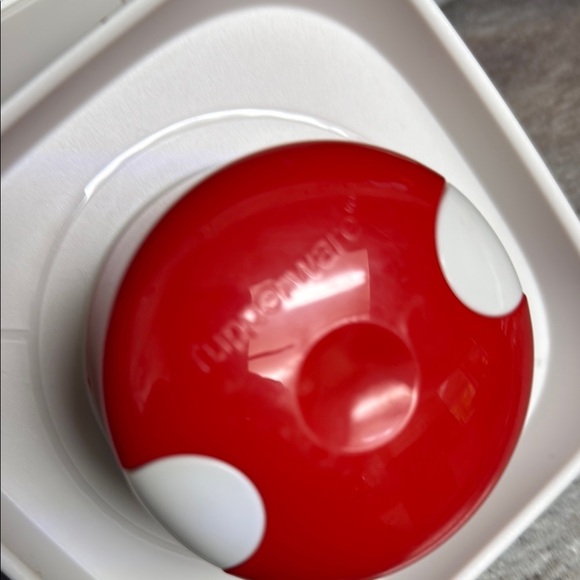 Tupperware White and Red Mandoline Slicer - Picture 6 of 11